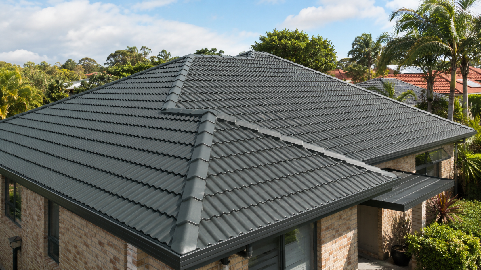 Roof restoration work